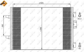Nrf 35544 - CONDENSADOR RENAULT CLIO 01-