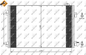 Nrf 35545 - CONDENSADOR RENAULT CLIO 03-