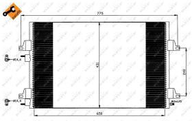  35557 - CONDENSADOR RENAULT ESPACE 99-