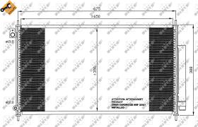 Nrf 35559 - CONDENSADOR HONDA ACCORD 03-
