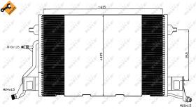 Nrf 35564 - CONDENSADOR AUDI A6 QUATTRO 99-