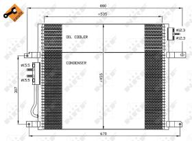 Nrf 35577 - CONDENSADOR JEEP (CHRYSLER) GRAND C