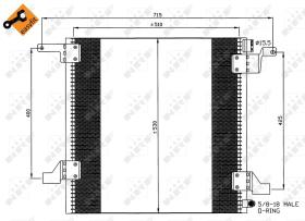 Nrf 35579 - CONDENSADOR MERCEDES ML230 (W163) 9