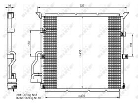  35586 - CONDENSADOR BMW 316I 90-