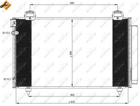 Nrf 35592 - CONDENSADOR TOYOTA AVENSIS LHD 03-