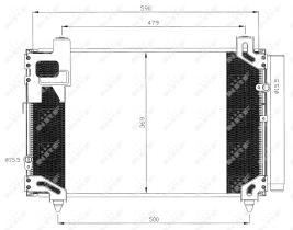  35596 - CONDENSADOR TOYOTA AVENSIS 03-