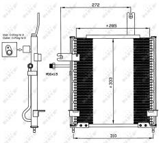  35597 - CONDENSADOR MAZDA DEMIO 98-