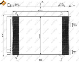  35611 - CONDENSADOR CITROEN BERLINGO 08-