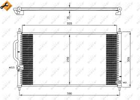  35627 - CONDENSADOR HONDA CR-V 97-