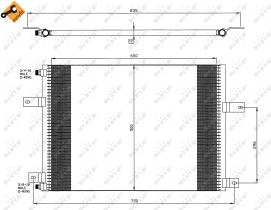  35638 - CONDENSADOR RENAULT TRUCK MAGNUM 00