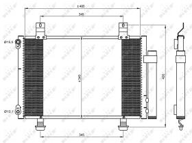 Nrf 35645 - CONDENSADOR SUZUKI SWIFT 05-