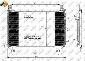 Nrf 35652 - CONDENSADOR TOYOTA YARIS 06-