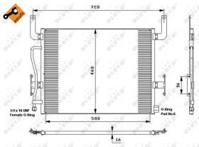 Nrf 35655 - CONDENSADOR RENAULT TRUCK KERAX 97-