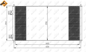 Nrf 35663 - CONDENSADOR HONDA CIVIC 00-