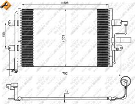 Nrf 35733 - CONDENSADOR SEAT LEON 00-