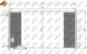Nrf 35740 - CONDENSADOR HONDA ACCORD 04-