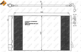 Nrf 35743 - CONDENSADOR BMW 116I 04-