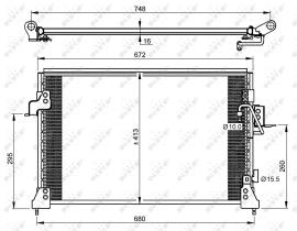  35754 - CONDENSADOR LANDROVER DISCOVERY 98-