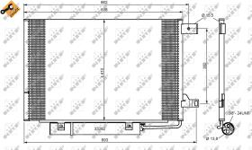 Nrf 35759 - CONDENSADOR MERCEDES A150 (W169) 04