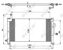  35765 - CONDENSADOR DAEWOO MATIZ 98-