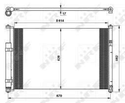 Nrf 35769 - CONDENSADOR SUZUKI GRAND VITARA 05-