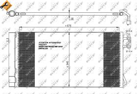Nrf 35773 - CONDENSADOR BMW 116D 09-