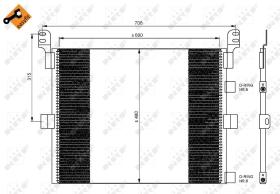  35788 - CONDENSADOR RENAULT TRUCK MAGNUM 04