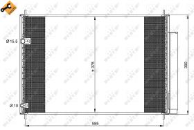 Nrf 35839 - CONDENSADOR TOYOTA AURIS 06-