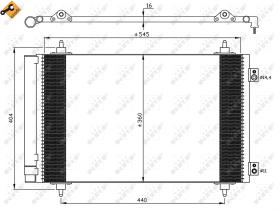 Nrf 35844 - CONDENSADOR PEUGEOT EXPERT 200611>