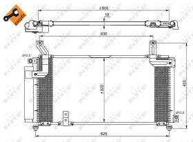 Nrf 35847 - CONDENSADOR SUZUKI LIANA 01-