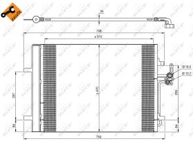  35850 - CONDENSADOR FORD GALAXY 06-