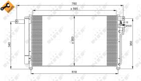  35851 - CONDENSADOR KIA RIO 05-