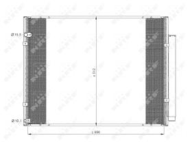 Nrf 35857 - CONDENSADOR LEXUS RX 350 05-
