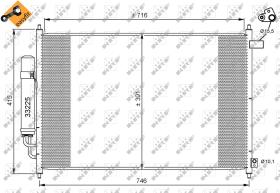 Nrf 35866 - CONDENSADOR HONDA FR-V 04-