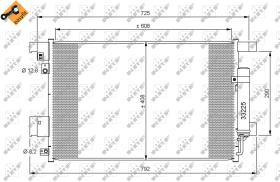  35872 - CONDENSADOR CITROEN C-CROSSER 07-