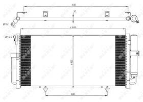  35875 - CONDENSADOR SUBARU IMPREZA 00-