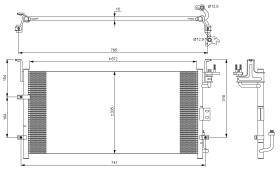 Nrf 35917 - CONDENSADOR HYUNDAI GRANDEUR 98-
