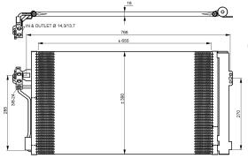 Nrf 35934 - CONDENSADOR MERCEDES VIANO (W639) 0