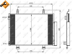  35944 - CONDENSADOR SUZUKI SWIFT 10-