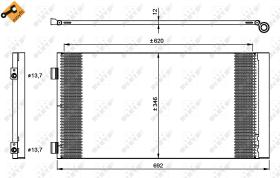 Nrf 35961 - CONDENSADOR MINI MINI CLUBMAN 08-