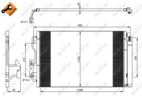  35970 - CONDENSADOR BMW 1&3 SERIES F20/F30