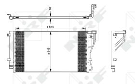 Nrf 35980 - CONDENSADOR KIA CARENS 06-