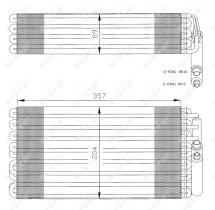 Nrf 36032 - EVAPORADOR MERCEDES 280 (W140) 92-