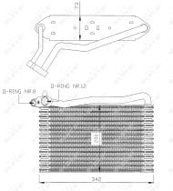 Nrf 36037 - EVAPORADOR AUDI A4 94-