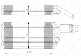Nrf 36057 - EVAPORADOR MERCEDES 300SL (R129) 89