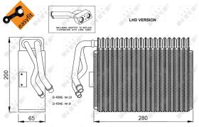 Nrf 36059 - EVAPORADOR SAAB 900 93-