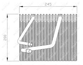 Nrf 36091 - EVAPORADOR RENAULT MEGANE 95-