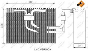 Nrf 36100 - EVAPORADOR SAAB 9-5 97-