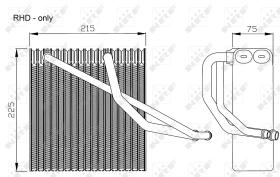 Nrf 36106 - EVAPORADOR AUDI A3 96-