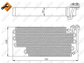 Nrf 36108 - EVAPORADOR SCANIA 4-SERIES 96-